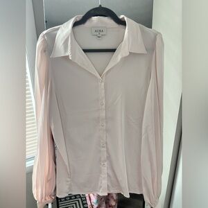 Aura Light Pink Blouse